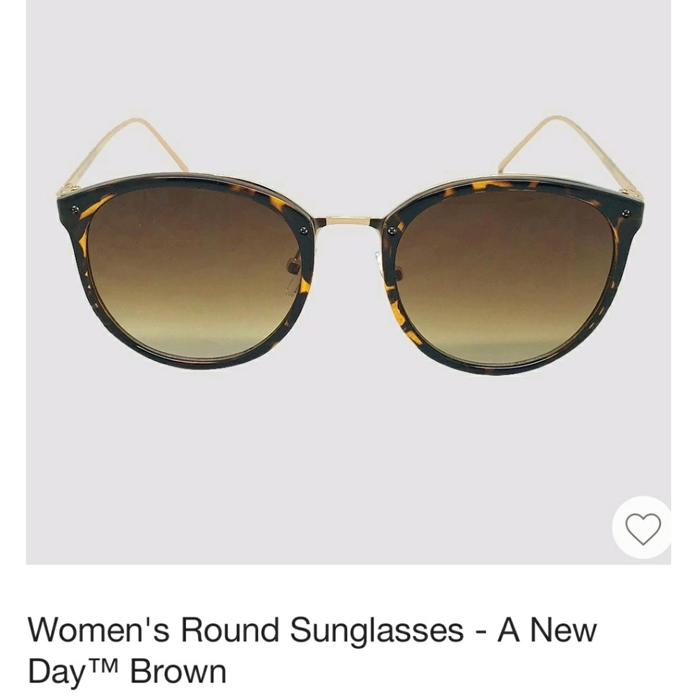 Round Sunglasses - Tortoise Shell